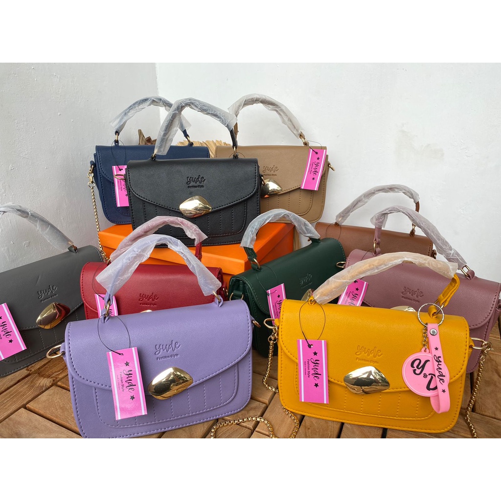 PROMO!! TAS SELEMPANG WANITA YUDE TERBARU DAN TERMURAH / TAS BAHU WANITA YUDE IMPORT PREMIUM / HANDBAG FASHION KOREA