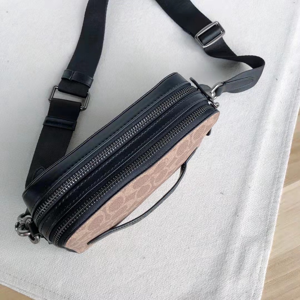 tas pria selempang CHARTER CROSSBODY IN SIGNATURE CANVAS 2610 3780 2609