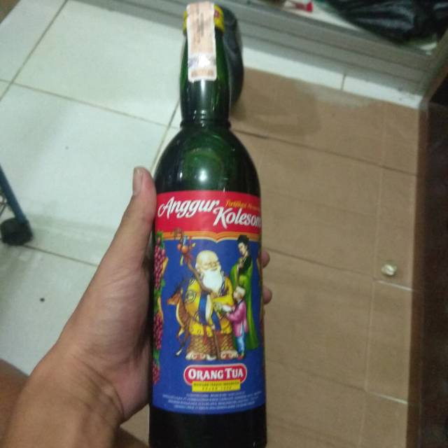 Anggur Kolesom Cap Orang Tua 600 Ml 19 7 Shopee Indonesia