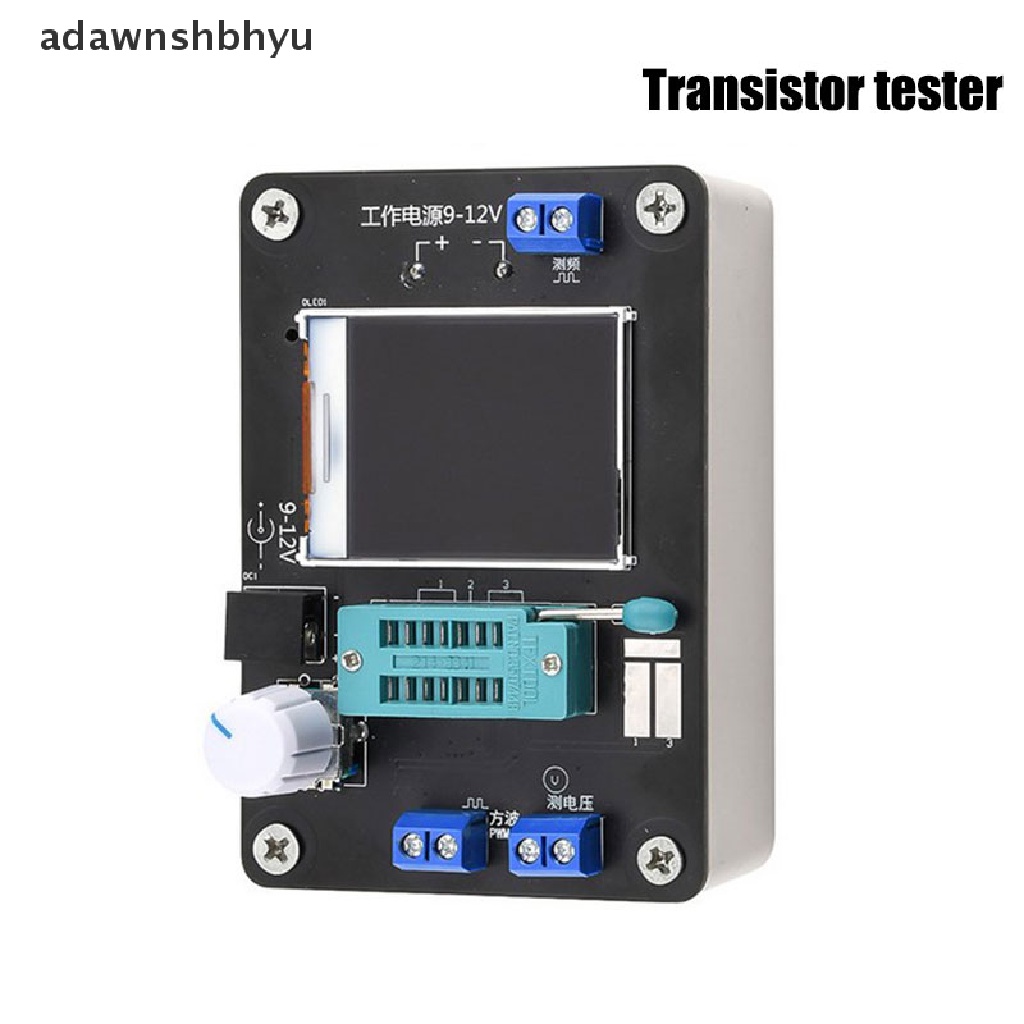 (Adawnshbhyu) Gm328A Transistor Tester Dioda Esr Voltage Frequency Meter