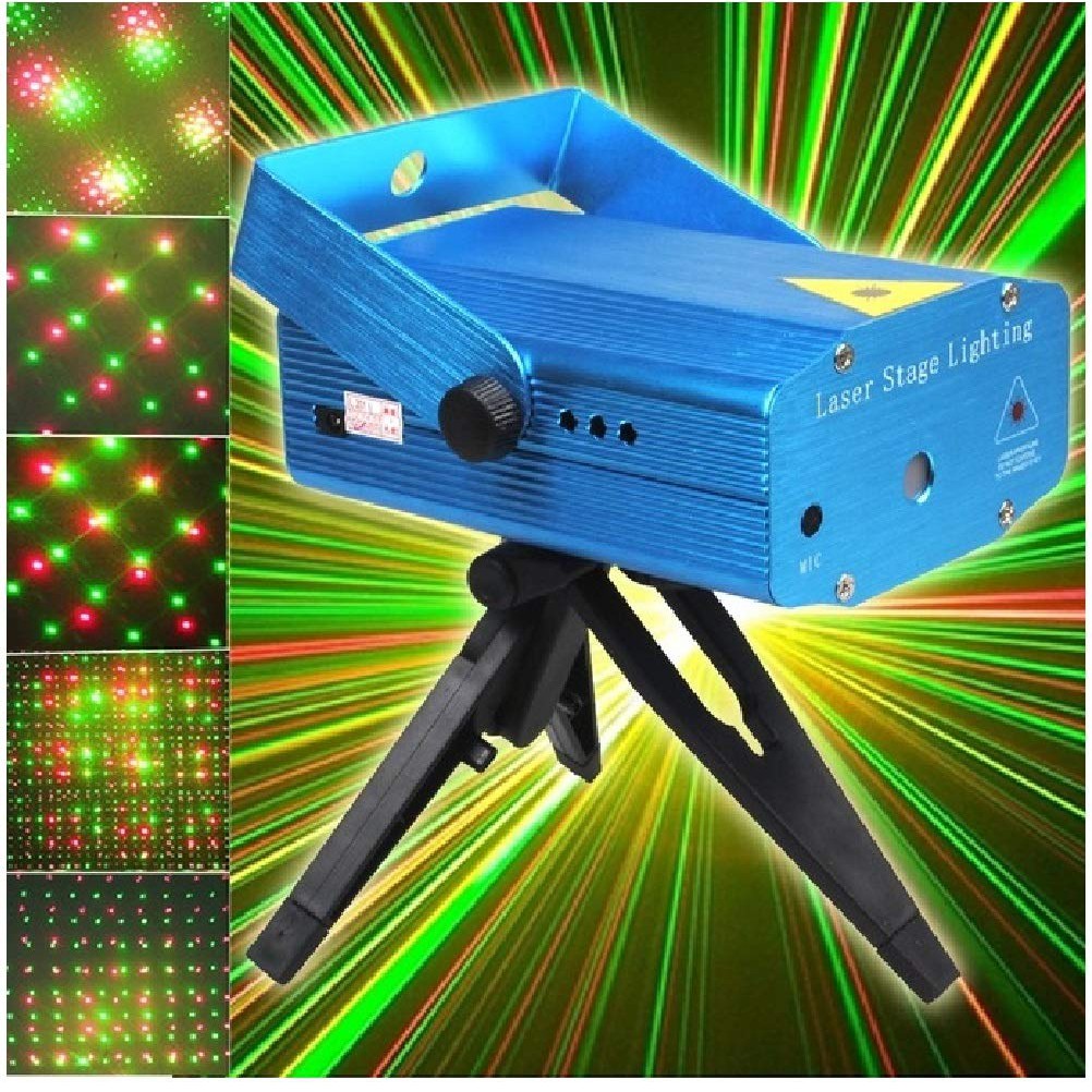 Mini Laser / Mini Laser Stage Lighting / Laser Tembak / Mini Laser Stage Lighting Sensor Musik