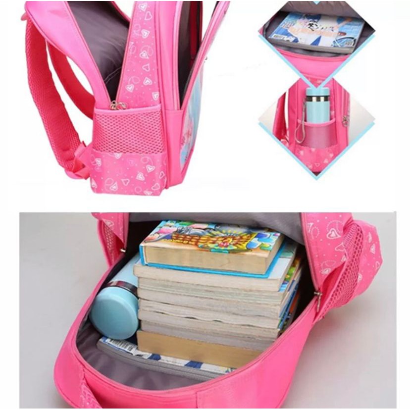 Tas Sekolah Anak Perempuan Ransel Sekolah Import Karakter Anak Perempuan Glossy Good Quality