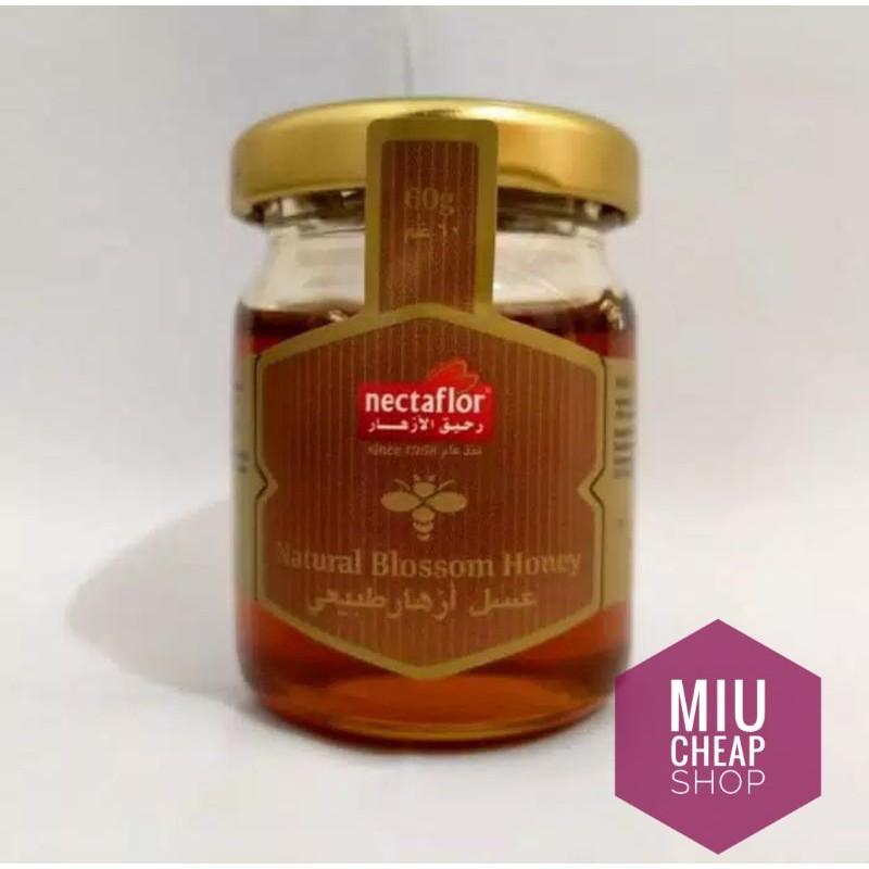 

Madu Merek Nectaflor (Natural Blossom Honey) Ukuran 60 Gram