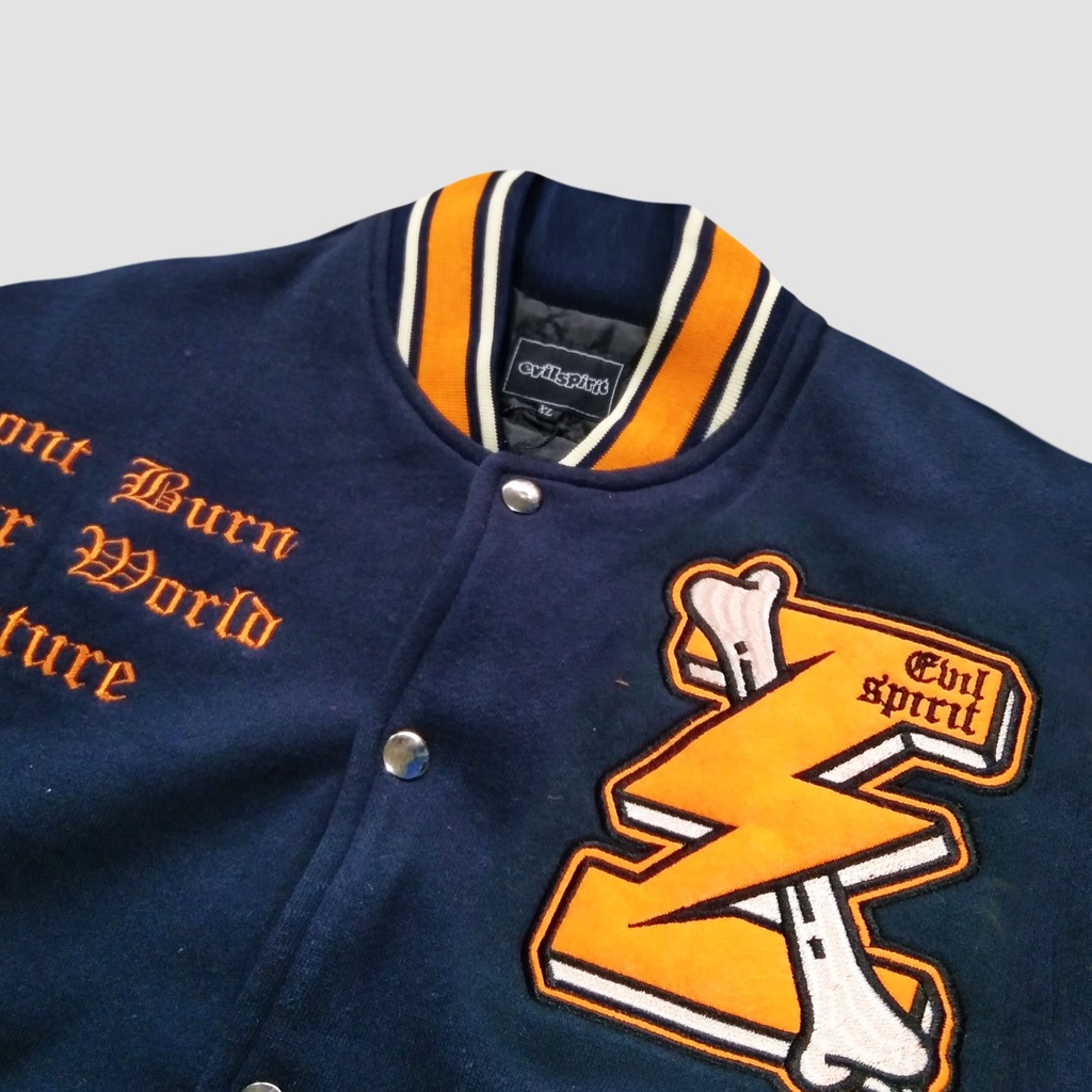 EVILSPIRIT VARSITY JACKET - VARSITY CLIMATE