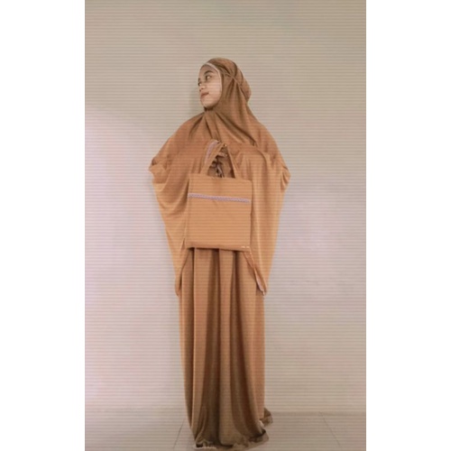 MUKENAH JUMBO DEWASA HYGET AMPLOP RENDA POLOS MUKENAH RAYON TRAVELING PREMIUM