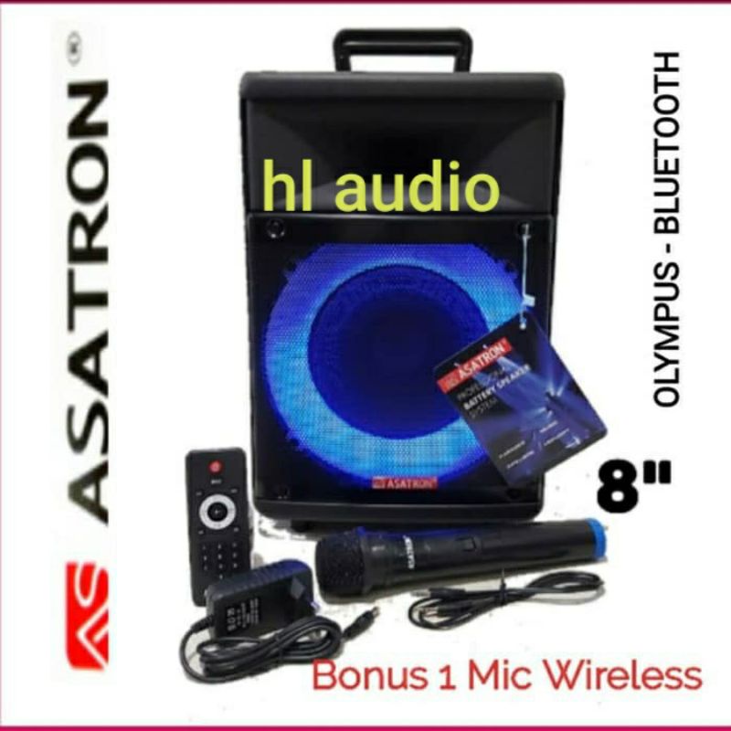 MEETING PORTABLE ASATRON 8 INCH OLYMPUS BT