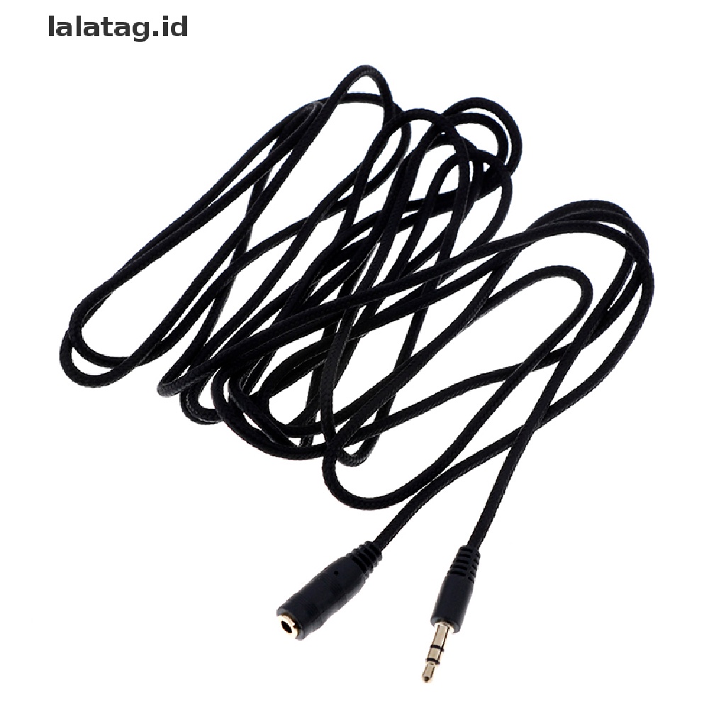 (Flyag) Kabel extension aux stereo male Ke female Dengan Jack 3.5mm Untuk Headphone (ID)