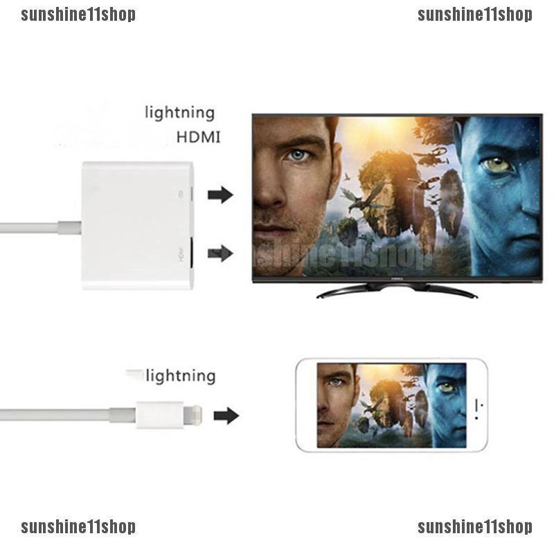 Kabel Adaptor Lightning ke Digital TV HDMI    untuk iPad Air