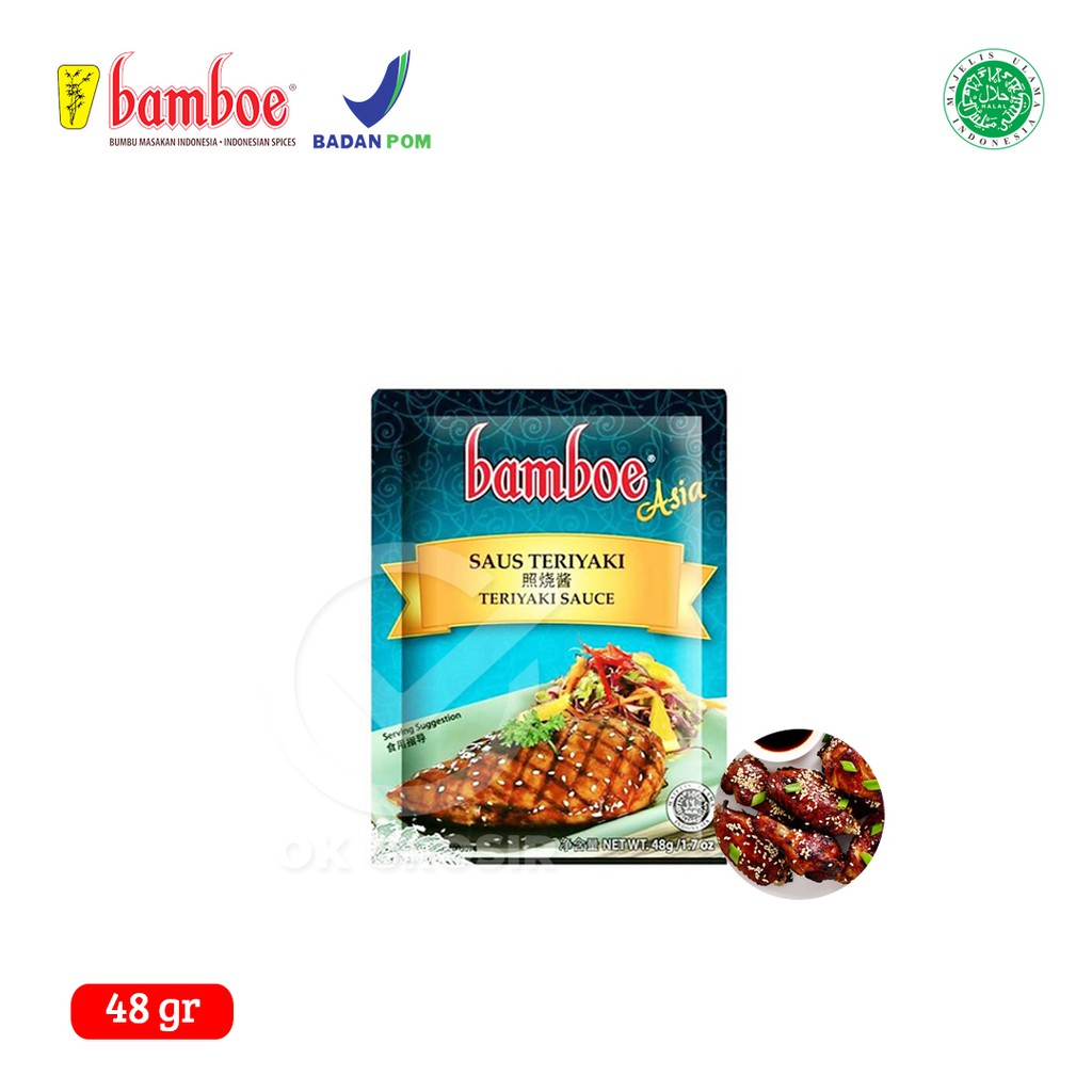 

Bamboe Asia Teriyaki / Bumbu Instan (48 gr)