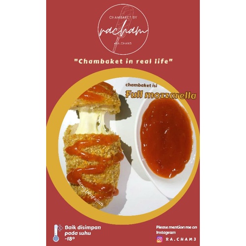 

CHAMBAKET VARIAN FULL MOZARELA