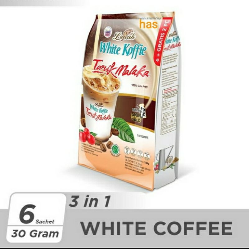 

LUWAK White Koffie Tarik Malaka isi 6 sachet