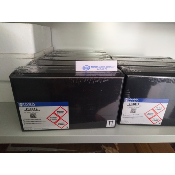 Jual HANNA HI 3812 Total Hardness test kit (100 test) Shopee Indonesia
