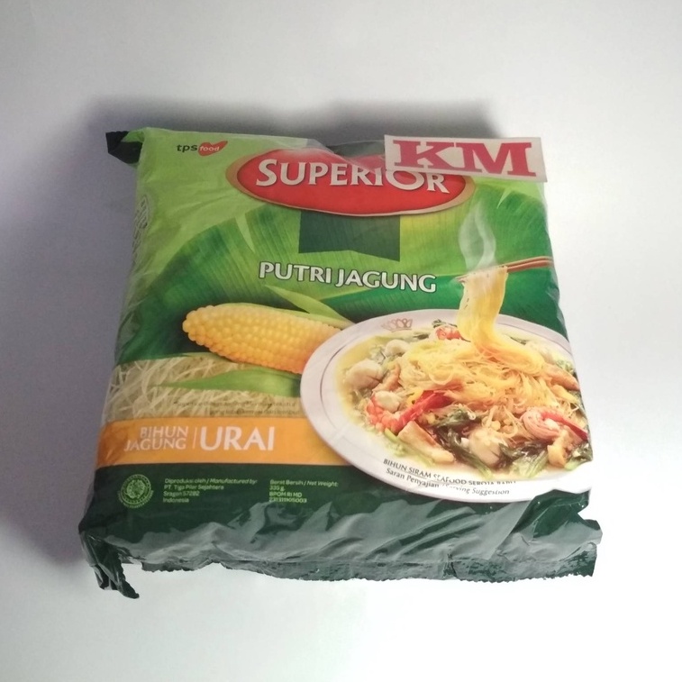 

(PAK) BIHUN SUPERIOR PUTRI JAGUNG 335GRAM