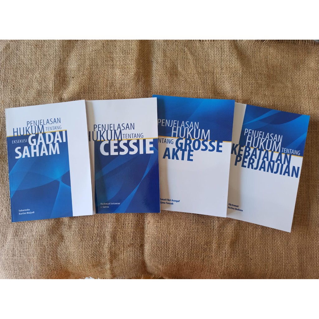 PENJELASAN HUKUM TENTANG GADAI SAHAM - CESSIE - Grosse Akte -  Kebatalan pERJANJIAN