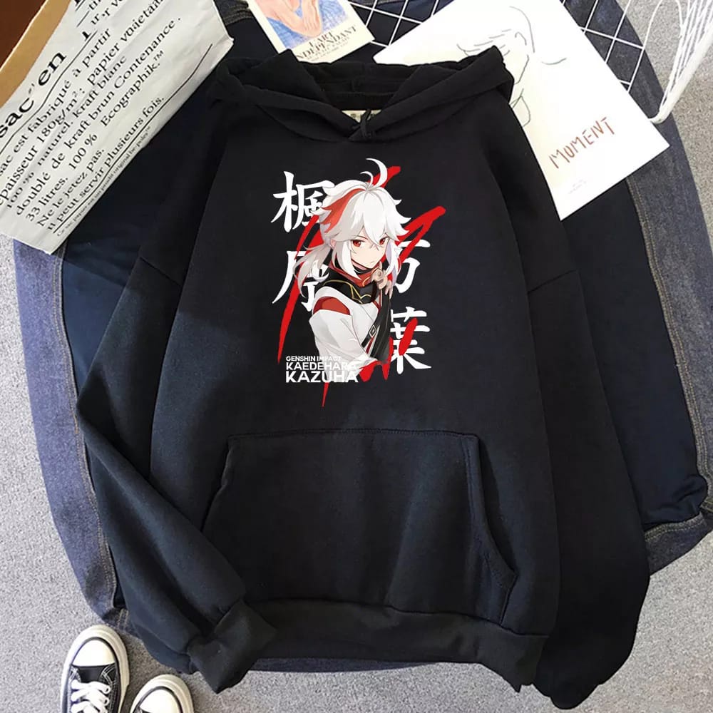 Hoodie Pria Anime Kaedehara Kazuha Genshin Impact Ganyu Xiao Hu Tao Zongli Aether Raiden Shogun Baal Jaket Hodie Genshin Impact Anak Jaket Anime Wanita Jepang Hoodie Anime Oversize Wanita Murah Xxl Hoodie Jepang Anime Anak Perempuan Terbaru 2021 2022