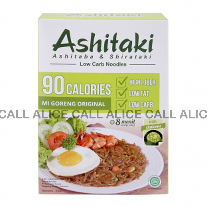 

ASHITAKI ASHITABA DAN SHIRATAKI MIE GORENG ORIGINAL