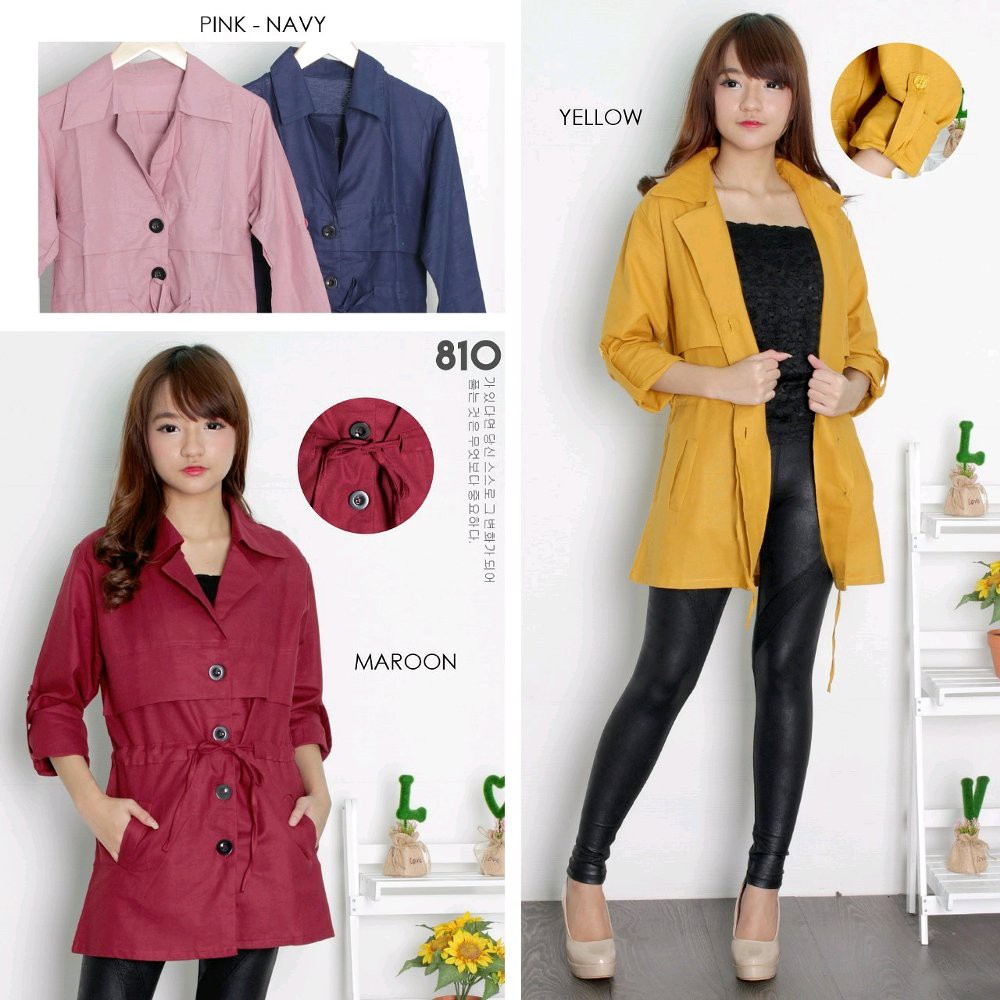 MODEL TERBARU JAKET PARKA CEWEK & JACKET PARKA WANITA & OUTER PARKA