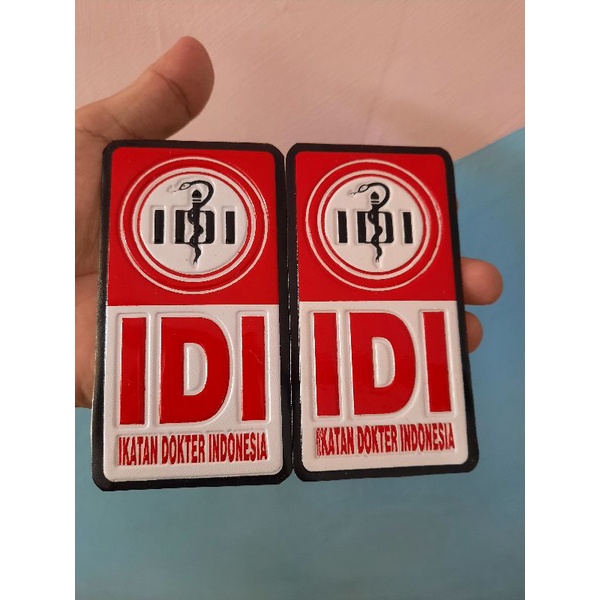 Stiker IDI Mobil Timbul