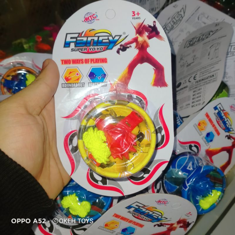 Mainan yoyo fancy super yo-yo besi