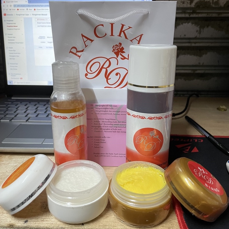 PAKET CREAM RACIKAN RD PUTIH KWALITAS SUPER