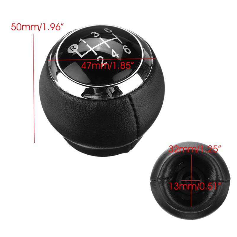 6 Speed Car Manual Gear Shift Knob Lever Shifter Knob Handball for Toyota Corolla RAV4 Avensis Yaris Verso Auris Aygo