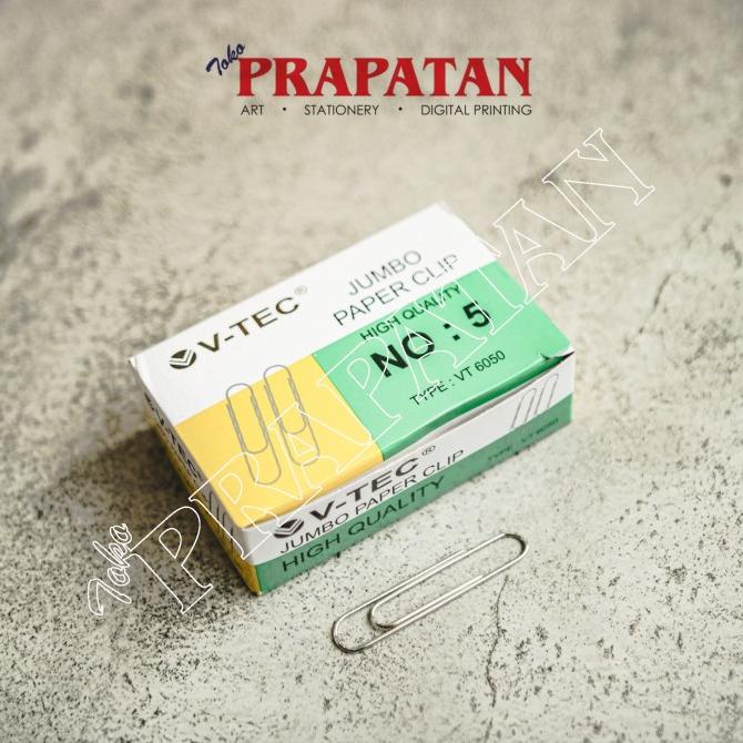 

V-TEC JUMBO PAPER CLIP NO 5 VT6050