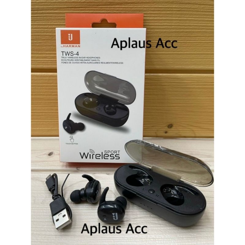 Handsfree Headset Bluetooth TWS 4 Wireless Stereo Model JBL