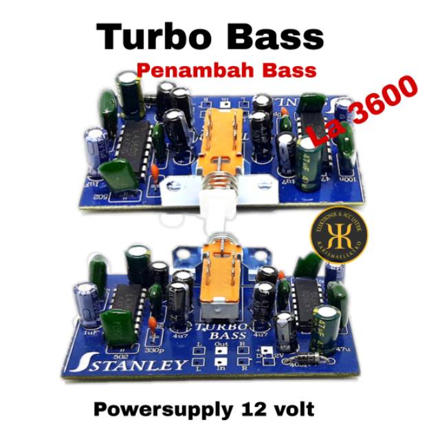 Turbo Bass Penambah bass