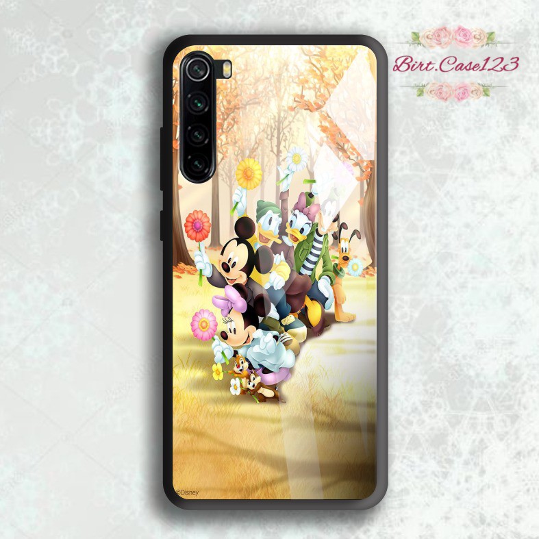 back case glass MICKEY AND FRIEND Iphone 6 6s 6+ 6s+ 7 7s 7+ 8 8+ X Xs Xr 11 12 Pro Max BC4949