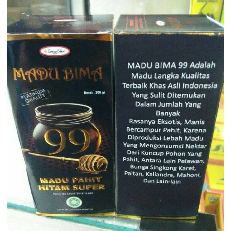 

Madu Bima 99 ( Madu Pahit Hitam Super ).... - MMD2630