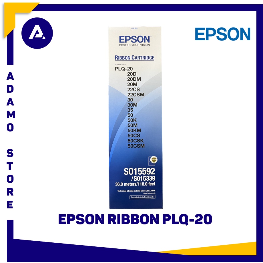 Epson Ribbon Cartridge Pita Tinta PLQ-20 Original