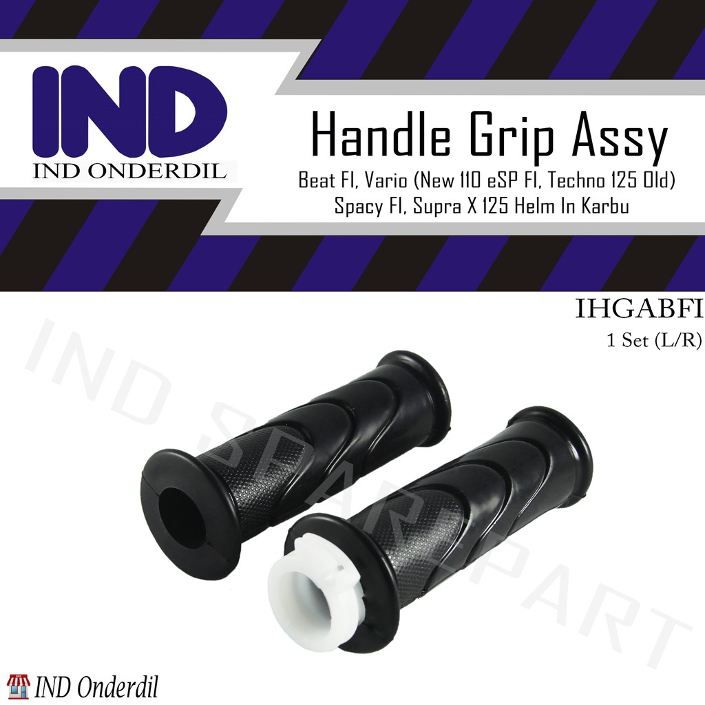 Handle Grip-Handgrip-Handfat-Handpad Set Vario Techno 125 Lama-FI-F1