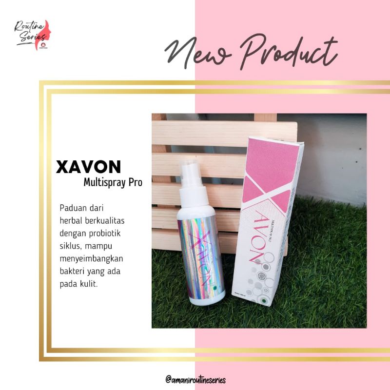 multispray pro xavon spray anti aging / perawatan organ kewanitaan / pembersih kewanitaan