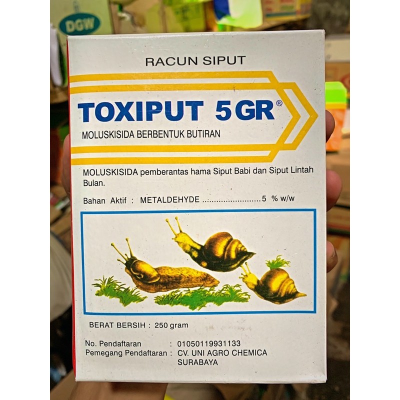 ToxSiput 250gr obat pembasmi hama siput
