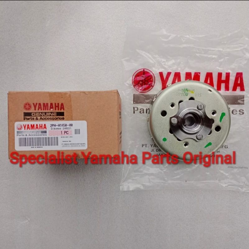 Rotor Assy, Magnet Mangkok Spul Mio M3 Mio Z 2PH-H1450-00 Original Asli YGP