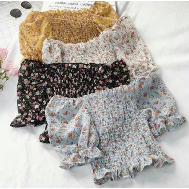 ZF ❤BISA COD-TERMURAH❤ Baju Atasan Wanita Terbaru 2023 IMPORT REAL PICT Lovana Top