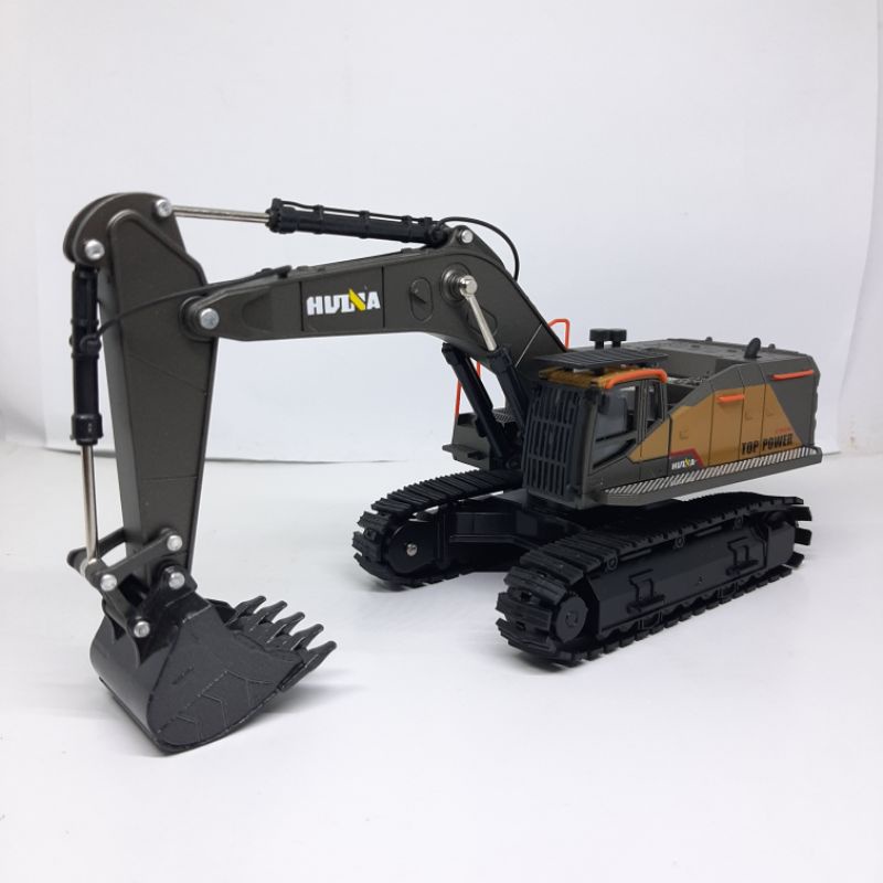 Diecast Miniatur Alat Berat Excavator Huina - Die-Cast Metal Excavator