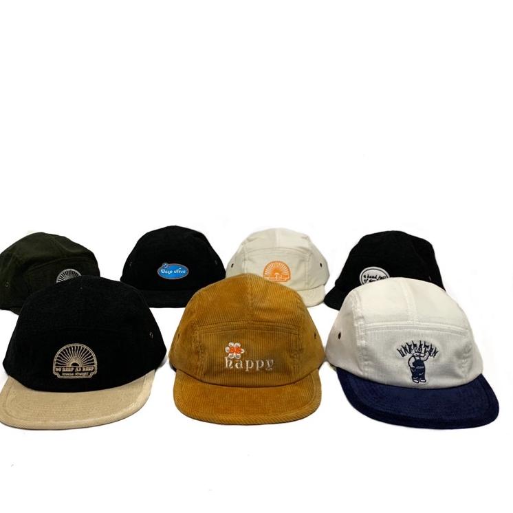 Jangan Ketinggalan order..  DEEPNEVE CAP CORDUROY MODEL 5 PANEL