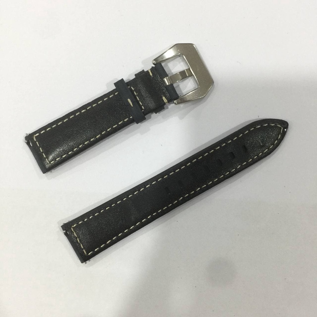 Premium Velvet Strap Leather Synthetic 20mm - Strap Kulit 20mm