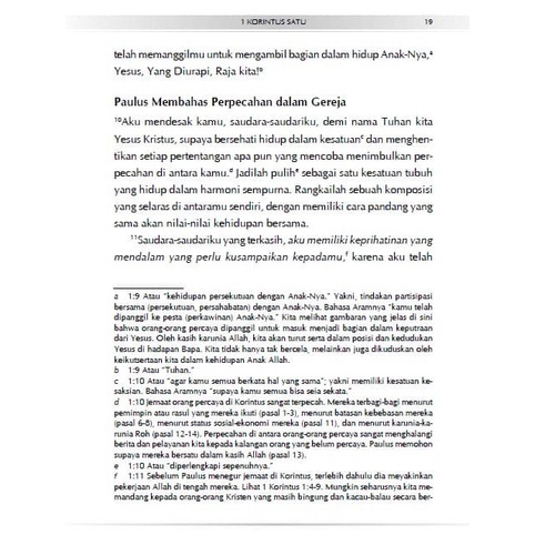 ALKITAB THE PASSION TRANSLATION 1 & 2 KORINTUS