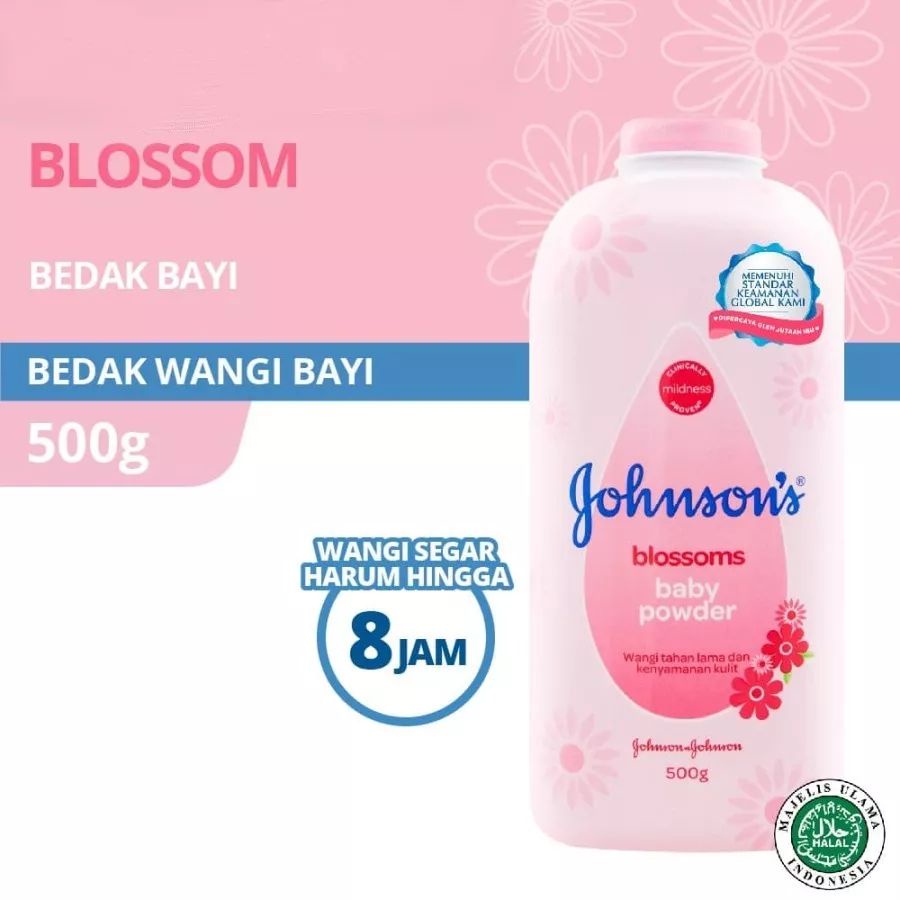 Johnson's Baby Powder New Blossoms/Bedak Bayi 500 graM