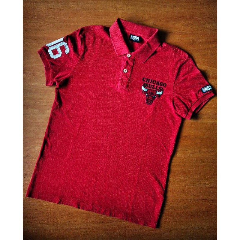 POLO SHIRT NBA CHICAGO BULLS SECOND ORI