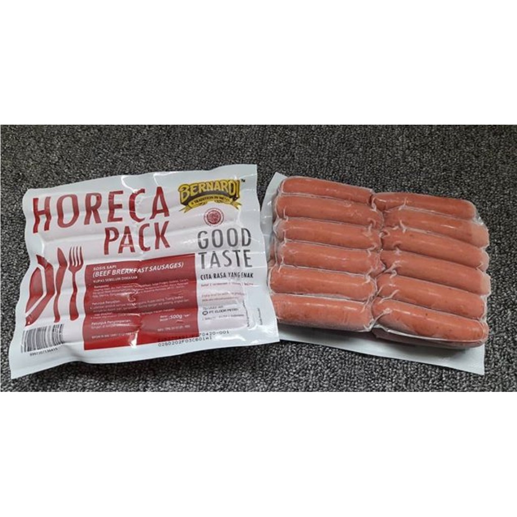 

Sosis Sapi Bernardi Horeca Pack 500 Gram