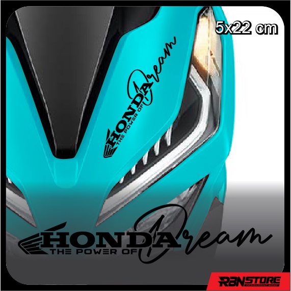 STIKER VARIASI MOTOR HONDA VARIO, PCX, BEAT, ADV CUTTING STICKER SIGNATURE HOLOGRAM DAN WARNA SOLID