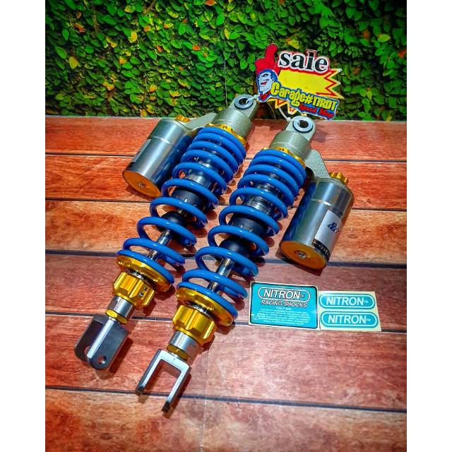 Shockbreaker Moto GP Model Nitron Tabung Atas Ukuran 310Mm Aerox 155 PCX CBU Double Matic Universal