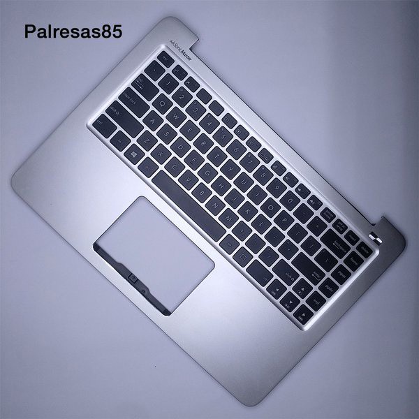 Palmrest Casing Keyboard  Asus K401L A401 A401L Silver Palresas85