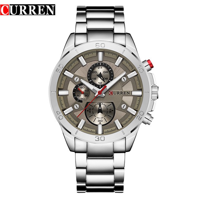 CURREN 8275 Jam Tangan Pria Analog Stainless Steel WK-SBY