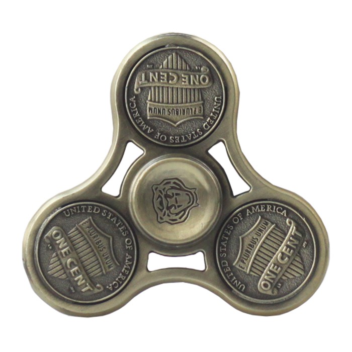 Hand Spinner Triangle EDC Coin [GOLD]