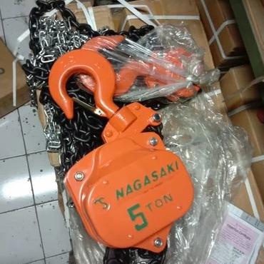 Murah Chain Block 5 Ton 3 Meter Nagasaki Takel Katrol Japan