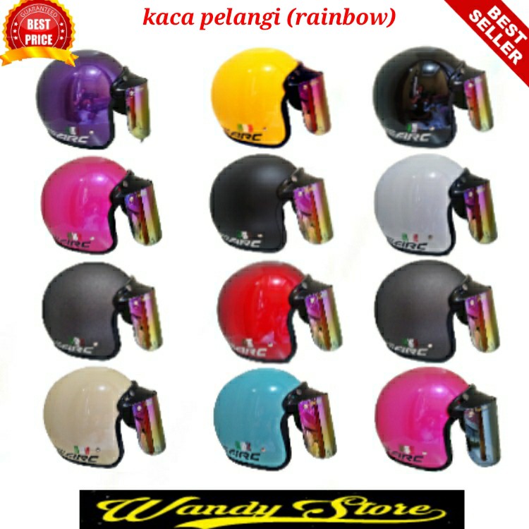 Harga Helm Bogo Kaca Datar